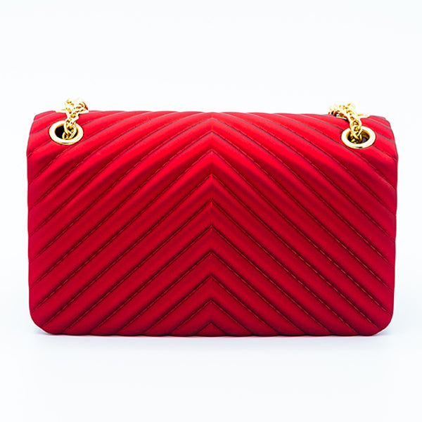 Small Red V Pattern Jelly Purse – La'Shees Boutique